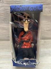 NECA Coraline Other Father Button Eye Doll 10″ Collectible Figure *Damaged Box*