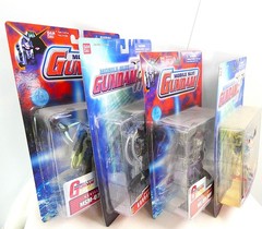 Vintage Sandrock Mobile Suit Gundam Wing Bandai 1995 RARE LOT of 4 RARE