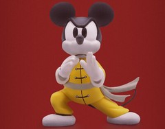 HEROCROSS Disney Master Mickey Chinese Kungfu Series Blind Box Confirmed Figures