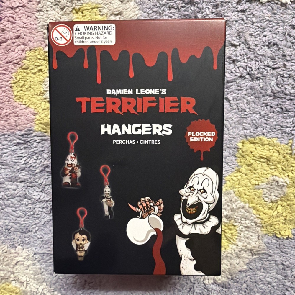 Terrifier Hangers Flocked Edition Sealed Blind Box Damien Leone’s Art The Clown