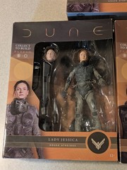 Lot of 3 McFarlance Dune Movie Figure Set: Lady Jessica, Stilgar, Paul Atreides