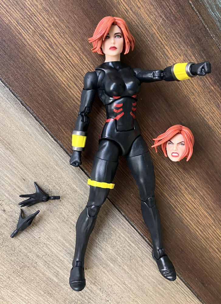 Marvel Legends CROSSING BLACK WIDOW 2-Pack 6″ ActionFigure Natasha AvengersLoose