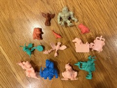 Donkey Kong Country Keshi Figure Enguarde Rambi Winky Expresso Kruncha Squawks
