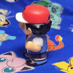 Pokemon Ash Ketchum Trainer Figure Finger Puppet 2020 Nintendo Bandai Japan USA