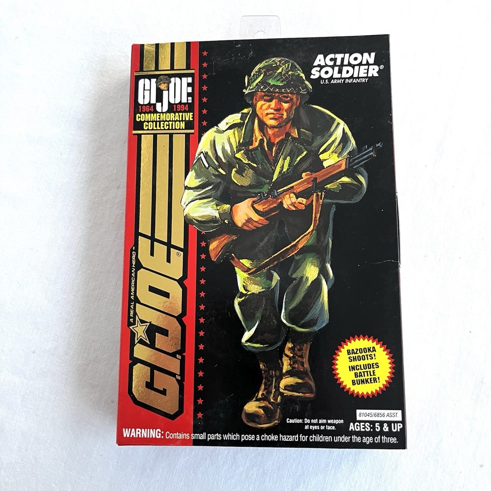 G.I. Joe 1993 Action Soldier U.S. Army Infantry Figure Toy