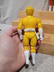 Vintage Super Robotic Rangers Lookalike Yellow Black Red Green Action Figure Lot