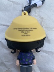 Monogram NETFLIX K-Pop Demon Hunters Figural Bag Clip ZOEY w/ POPCORN EYES New