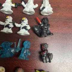 STAR WARS FIGHTER PODS MICRO MINI HASBRO LOT 34 Micro Force Squinkies