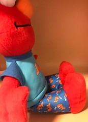 Sesame Street Plush Sleepy Time Elmo So Sleepy Lullaby & Goodnight 2010 Hasbro