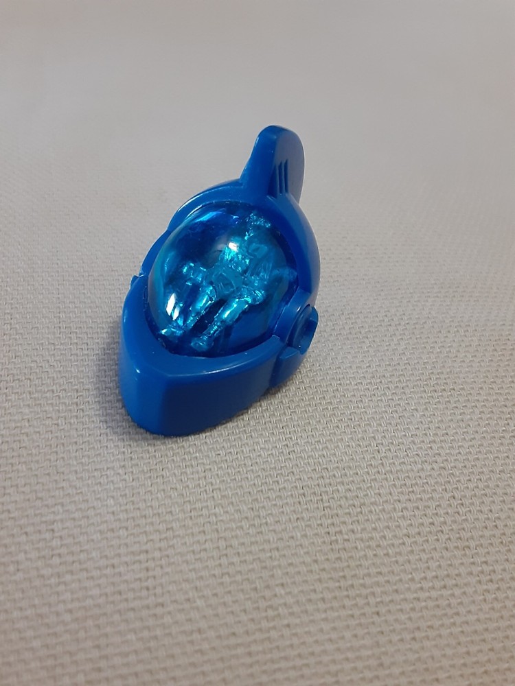 Tomy Starriors Wastors Cut-Up Robots Ripsaw 1985 Head Pilot Blue Windshield