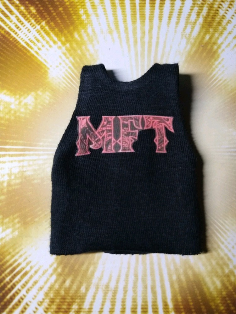 Custom MFT Solo Matteo Tanga Loa Tank Top Wrestling Action figure WWE Mattel