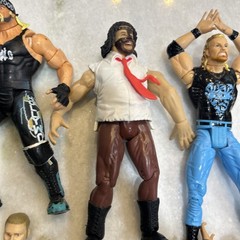 Lot Of 15 Wrestling Figures Mixed Different Years & Collections 90’s & More