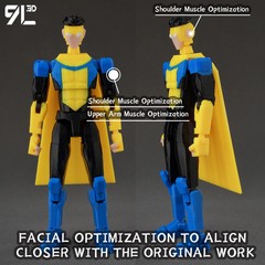9L3D Lucky13 2.0 Invincible 1/12 Multi-Jointed Action Figure T13 Mannequin NEW