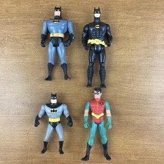 1990’s Batman Action Figure Lot Harley Quinn Poison Ivy Robin Joker Mr. Freeze