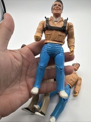 1983 Lot Of 2 The A-Team Murdoch Mr T John Hannibal Smith 6 Inch Figures A Team
