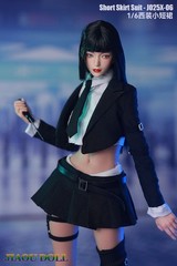 1/6 female assassin school uniform for 12” Phicen Figure HOT TOYS worldbox❶USA❶