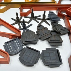 LOT Mecha Depot JOYTOY 1/18 Diorama Playset PARTS for 3.75” Action Figures
