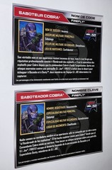 GI Joe FIREFLY 3.75″ Figure Cobra Saboteur Sneak Attack 50th TRU