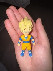 SH Figuarts Super Saiyan Son Goku Mini Daima Dragon Ball Z Action Figure READ