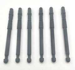 STAR WARS Legacy Millennium Falcon Missiles Bomb 3d Printed Parts Set Of 6