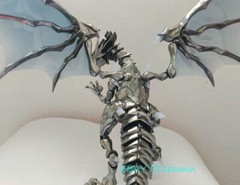 YU-GI-OH! Blue-Eyes White Dragon Plastic Model Kit Custom Spray Finished Goods