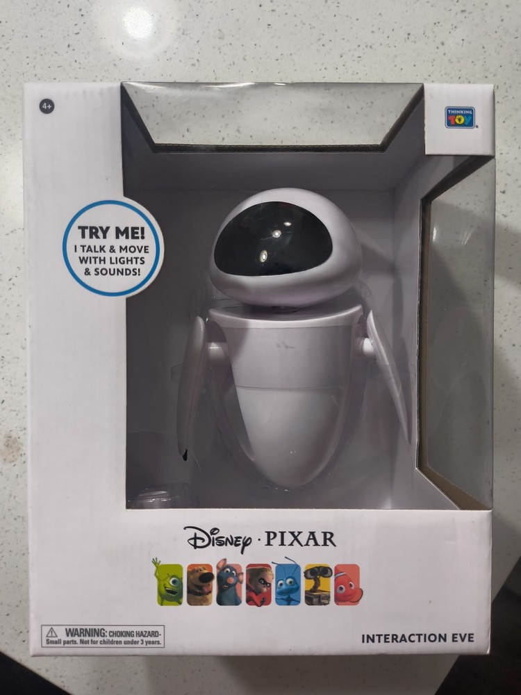 Disney Pixar Thinkway Toys WALL-E Interactive EVE Brand New