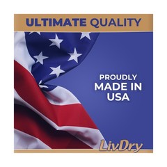 LivDry Ultimate Adult Incontinence Underwear, Max Absorbent Adult Diapers wit…