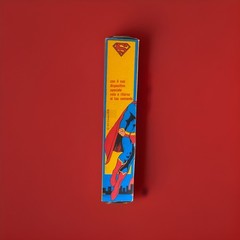 1978 COSMEC Superman Cosmo Jet W/Original Box Made In Italy