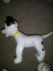 Vintage Justoys Bend-Ems 101 Dalmatians 6-Piece Gift Set: Bendable Figures