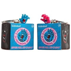 Santa Cruz Screaming Hand Zipper Pull by Kidrobot Single Sealed Blind Box