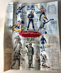 1964 GI Joe Action Soldier Army Equipment Manual Advertising Brochure Lot Hasbro
