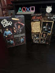 NECA the Evil Dead Ultimate Ash Action And Evil Dead 2 Dead By Dawn Figures Lot