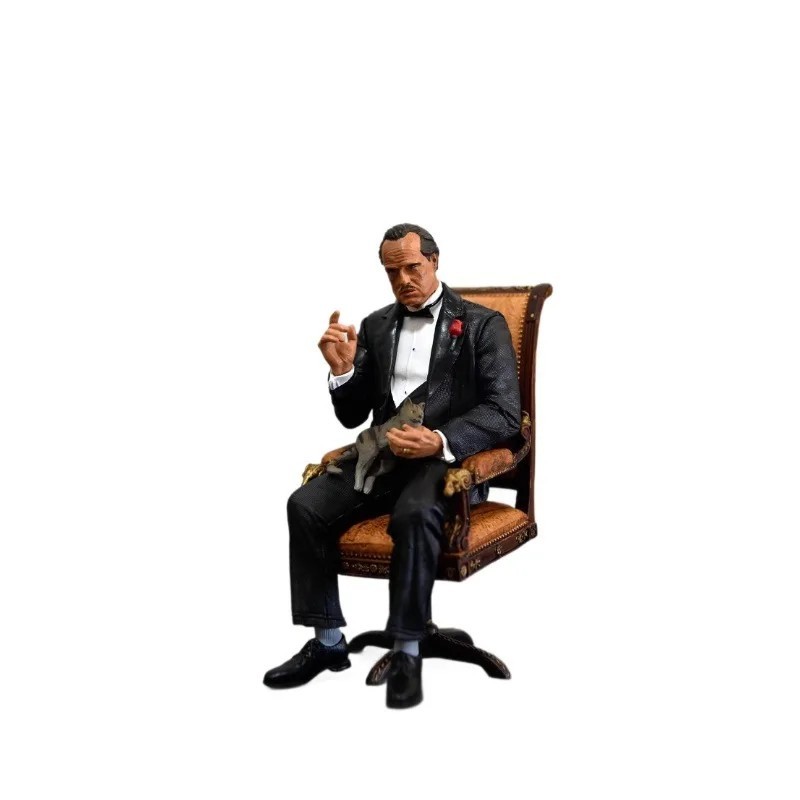The Godfather Michael Corleone Hand-Made Model Sitting Posture 6.3inch with box