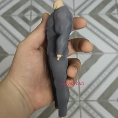 1/12 Scale Male Jumpsuit Bodysuit Clothes Model for 6” MUFF TOYS ADAM Figure