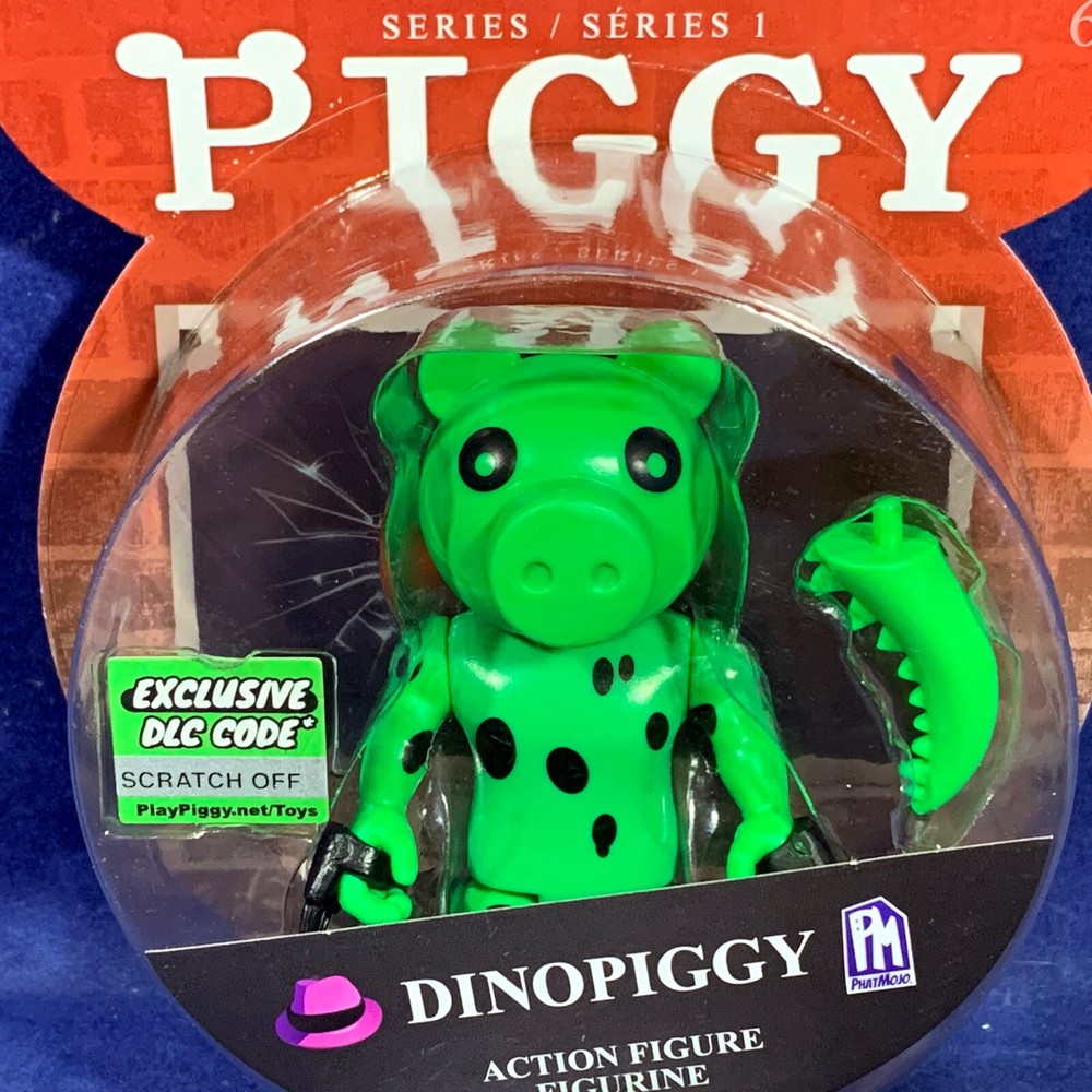 DINOPIGGY – PIGGY Action FiguresGREEN PhatMojo SERIES 1 – DLC Code