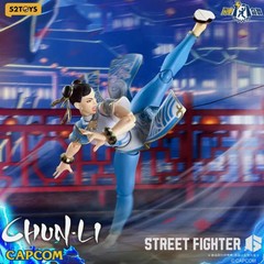 52Toys 1/12 Street Fighter 6 Chun-Li Action Figure