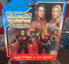 FC Toys Retro Wrestle-Something Wrestlers Matt Hardy Jeff Hardy Figures Boys Red