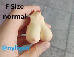 1/12 Replacement Female Big Huge Breast Cover Model For 6”Action Figure Body