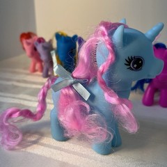 My Little Pony Unicorn Lot of 8 Various Sizes 1 – 5” , 3- 4” And 4 – 3”