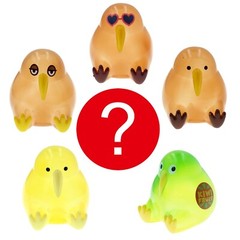 Japanese Blind Box Kiwi Bird Clear Sofubi Vinyl Art Toy 1 Random Figure