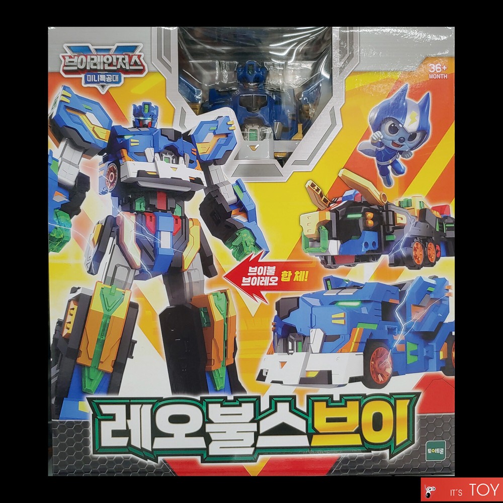 Miniforce V-Rangers LEOBULLS-V Leo Bulls Integration Transforming Robot Car 2022