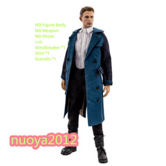 SA Toys 1:6 SA001D Windbreaker Coat Shirt Pants Clothes For 12″ Male Figure Body