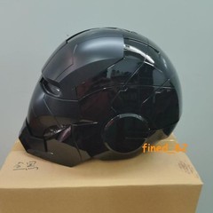 Iron Man 1:1 MK5 Deformable Voice Control Wearable Helmet Matte Black US STOCK