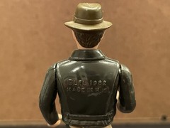 Indiana Jones Vintage 1982 Raiders Of The Lost Ark Kenner Figure Hong Kong *READ