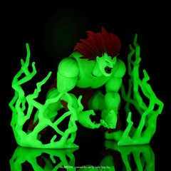 Ultra Street Fighter II Blanka Glow-in-the-Dark 6″ Jada EE Exclusive – IN HAND