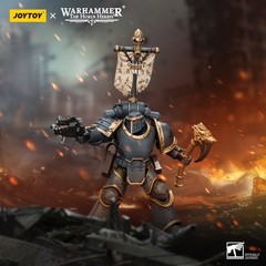 1PCS JOYTOY Warhammer 40K 1/18 Action Figure Space Wolves Grey Slayer Pack Mode