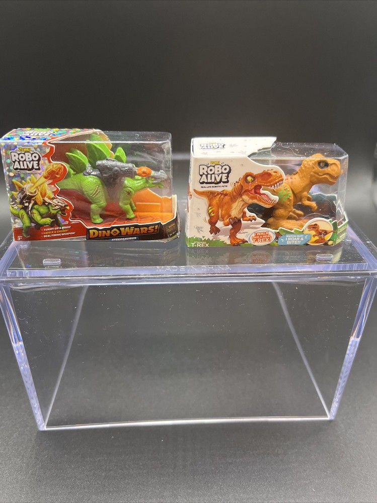 Zuru Mini Brands Surprise Toys METALLIC Robo Alive DINO WARS T-REX