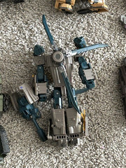 Warbotron WB01-05 3rd Party Bruticus/Combaticons Complete Loose No Box Display