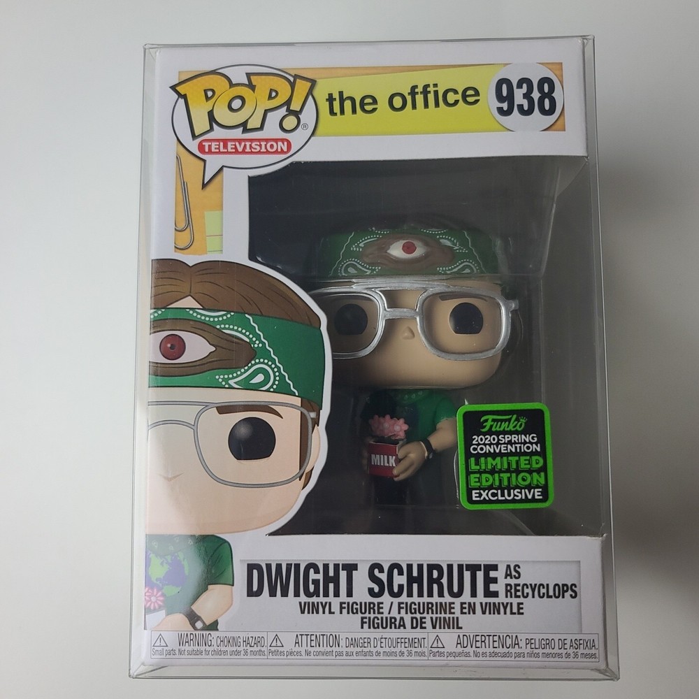 Funko Pop Dwight Schrute as Recyclops #938 The Office Vinyl Figure 2019