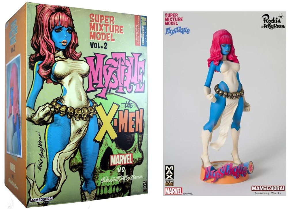 Super Mixture Model Vol. 2 ~ MYSTIQUE FIGURE ~ Marvel vs. Rockin’ Jelly Bean